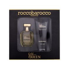 Roccobarocco Gold Queen Set parfumska voda 100 ml + losjon za telo 200 ml za ženske