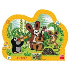 Dino Toys KRTEK MUSICIAN 25 obrisov Puzzle