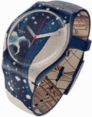 Swatch The Great Wave by Hokusai & Astrolabe SUOZ351