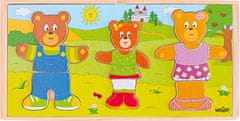 Woody Dressing Bear Family