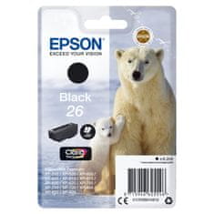 Epson Katuša s Črnilom Izvirna Epson C13T26014022 Črna