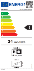 Grundig LED TV sprejemnik 40GIF6700