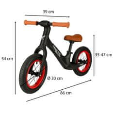 slomart Trike Fix Balance PRO kros kolo črno