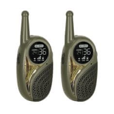 slomart Walkie Talkie Walkie Talkie set s PBX za otroke khaki