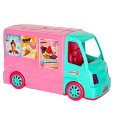 slomart Doll camper food truck set 21 el.