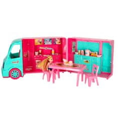 slomart Doll camper food truck set 21 el.