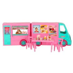 slomart Doll camper food truck set 21 el.