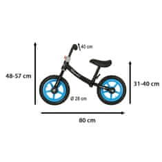 slomart Trike Fix Balance ultra-lahko 1,8 kg kolo za kros črno modra