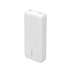 VA2602 zunanja baterija powerbank z brezžičnim polnjenjem 20.000 mAh 20W - bel