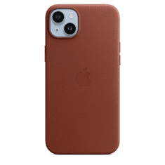 Apple Originalni Leather Case iPhone 14 Plus - rjav - MPPD3ZM/A