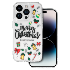 Onasi Clear Case Christmas za iPhone 13 - prozoren