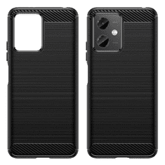 Havana Silikonski ovitek za Xiaomi Redmi Note 12 Pro 5G / Poco X5 Pro - mat carbon črn