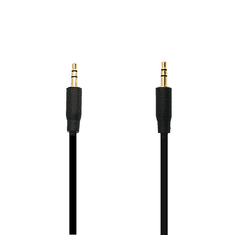 AUX kabel z izhodom 3,5 mm (1m) črn