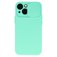 Onasi Lens Cover silikonski ovitek zaščita za Xiaomi Redmi Note 12 Pro 5G / Poco X5 Pro - mint