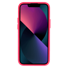 Onasi Lens Cover silikonski ovitek zaščita za iPhone 15 Pro - pink