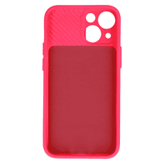 Onasi Lens Cover silikonski ovitek zaščita za iPhone 15 Pro - pink