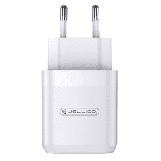 Adapter A77 hišni polnilec 3.0A Quick Charge 22,5W vhod USB A s kablom Micro USB - (EU Blister) bel