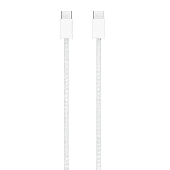 Podatkovni kabel MQKJ3ZM/A Type C na Type C vtič za iPhone 15 serijo - original (bulk) 1M 60W pleten