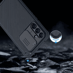 Nillkin CamShield Pro (PC + TPU) zaščita za Samsung Galaxy S23 FE - črna