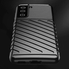 Onasi Silikonski ovitek Thunder Armor za Samsung Galaxy S23 FE - črn