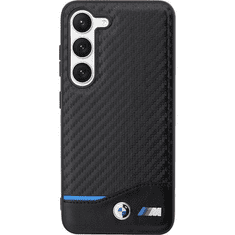 Bmw Ovitek Carbon BMHCS23FE22NBCK za Samsung Galaxy S23 FE 5G - črn