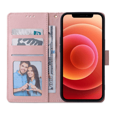 Onasi Preklopna torbica Wallet denarnica Fancy Diary Xiaomi Redmi Note 13 Pro 5G - Flower bela