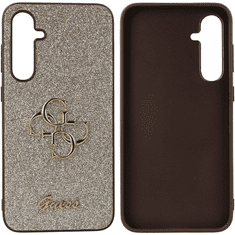 Guess GUHCS23FEHG4SGD silikonski ovitek za Samsung Galaxy S23 FE - zlat