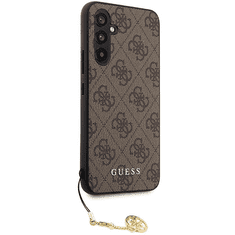 Guess GUHCS23FEGF4GBR ovitek za Samsung Galaxy S23 FE - rjav z obeskom