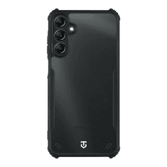 Tactical Quantum silikonski ovitek za Samsung Galaxy A15 5G - prozorno črn