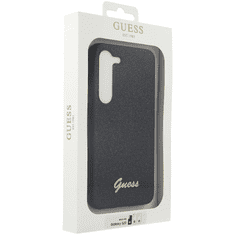 Guess GUHCS24SHGGSHK ovitek za Samsung Galaxy S24 5G - črn z bleščicami