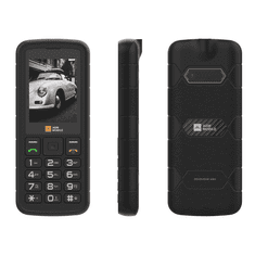 AGM Odporni telefon na tipke M9 (4G) DS, IP68/IP69K/MIL-STD-810H, črn