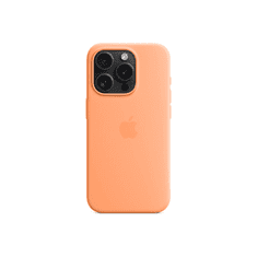 Apple Original ovitek Silicon case za iPhone 15 Pro - MagSafe - oranžen - MT1H3ZM/A