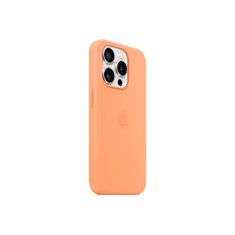 Apple Original ovitek Silicon case za iPhone 15 Pro - MagSafe - oranžen - MT1H3ZM/A