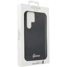 Guess GUHCS24LHGGSHK ovitek za Samsung Galaxy S24 Ultra 5G - črn z bleščicami