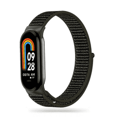 Pašček za uro Xiaomi Mi Band 8 - najlon črn