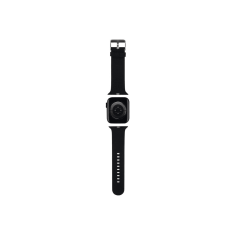 Silikonski pašček za uro za Apple Watch 38 / 40 / 41 mm - Heads - črn - KLAWMSLKCNK