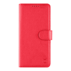 Tactical Preklopna torbica Fancy Diary gladka Samsung Galaxy A55 - rdeča