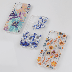 Onasi Silikonski ovitek Flower Fantasy za Samsung Galaxy A55 - mint