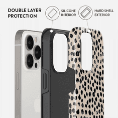 Burga Silikonski ovitek Tough za iPhone 13 Pro Max - - Almond Latte