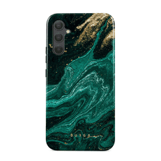 Burga Silionski ovitek Tough za Samsung Galaxy A35 - - Emerald Pool