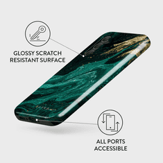 Burga Silionski ovitek Tough za Samsung Galaxy A35 - - Emerald Pool