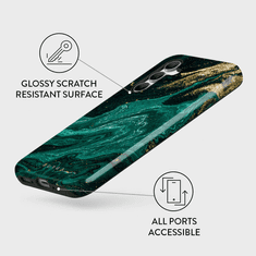 Burga Silionski ovitek Tough za Samsung Galaxy A55 - - Emerald Pool