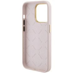 Guess GUHCP15LM4DGPP silikonski ovitek za iPhone 15 Pro - roza