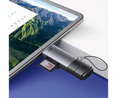 čitalec SD / Micro SD / MMC / M2 kartic Ključek USB-A in USB Type C