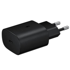 HIŠNI POLNILEC 220V adapter EP-T2510NBE USB-C QC 25W - črn (Eu Blister)