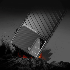 Onasi Silikonski ovitek Thunder Armor za Xiaomi Redmi Note 13 5G - črn