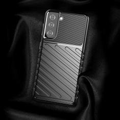 Onasi Silikonski ovitek Thunder Armor za Xiaomi Redmi Note 13 5G - črn