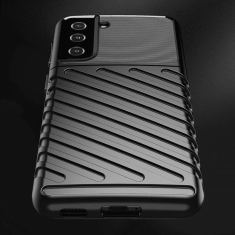 Onasi Silikonski ovitek Thunder Armor za Xiaomi Redmi Note 13 5G - črn