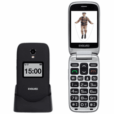 Evolveo Easyphone FS EP-771 telefon za starejše na tipke 4G črn