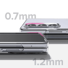 Onasi Clear MagSafe ovitek za Samsung Galaxy Z Fold6 - prozoren